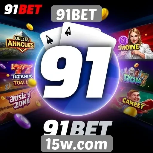 Jogos populares disponíveis no 91BET para usuários